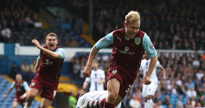 Scott Arfield: Notched a second for Burnley just after half-time