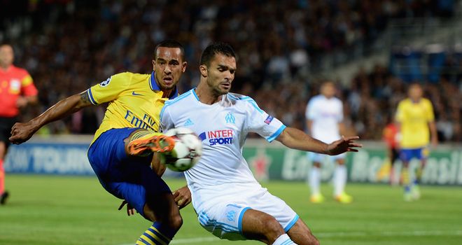 Theo Walcott: Opened the scoring at the Stade Velodrome