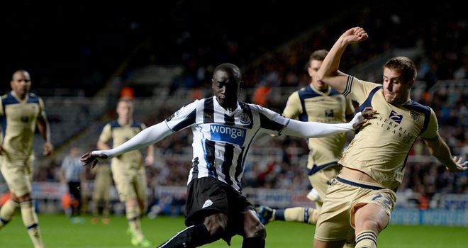 Papiss Cisse: Scored his first goal in 14 games during the first half against Leeds United