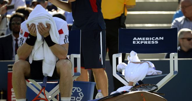 Murray: Was unable to fight back against Wawrinka