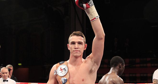 Callum Smith: Makes weight easily at super-middleweight (Lawrence Lustig)