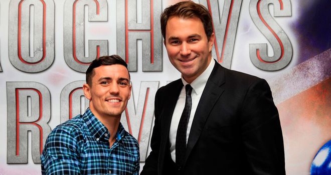 Anthony Crolla: Has linked up with promoter Eddie Hearn (pic courtesy of Lawrence Lustig).