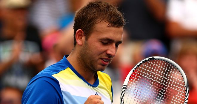 Dan Evans: Looking to make the most of the lucky loser spot