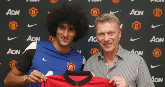 Will Marouane Fellaini's capture sate Manchester United fans or is David Moyes to do lines?