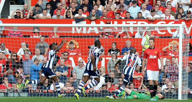 Saido Berahino: West Brom hero runs to salute travelling fans