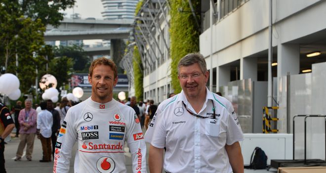 Jenson Button: Holds his former team boss in high regard