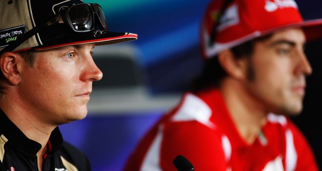 Kimi Raikkonen: Will race alongside his generational rival for the first time