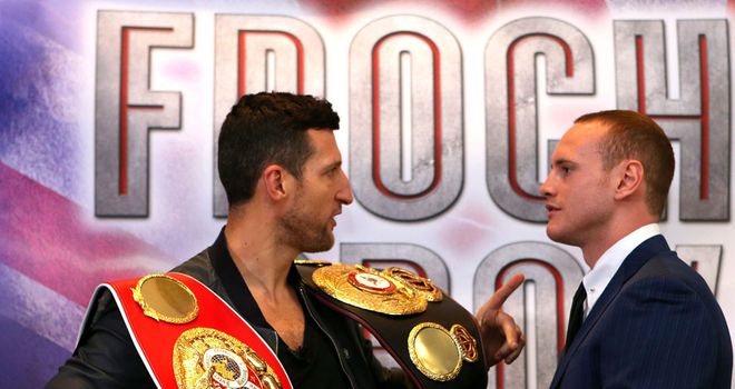 Froch warns Groves that he will be getting knocked out when the pair meet in Manchester