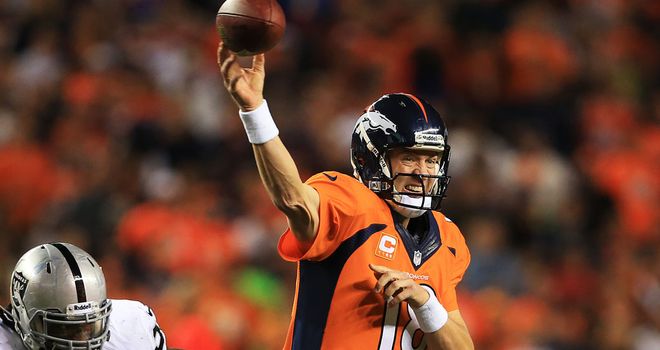 Peyton Manning: Threw for 374 yards in a dominant performance