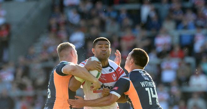 Saints: Powered through Hull KR's defence