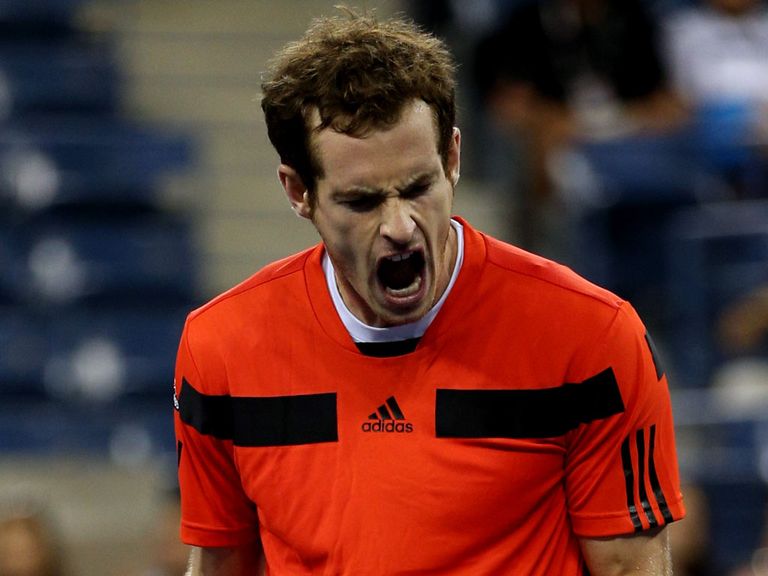 Murray: Overcame a slow start to reach the last eight