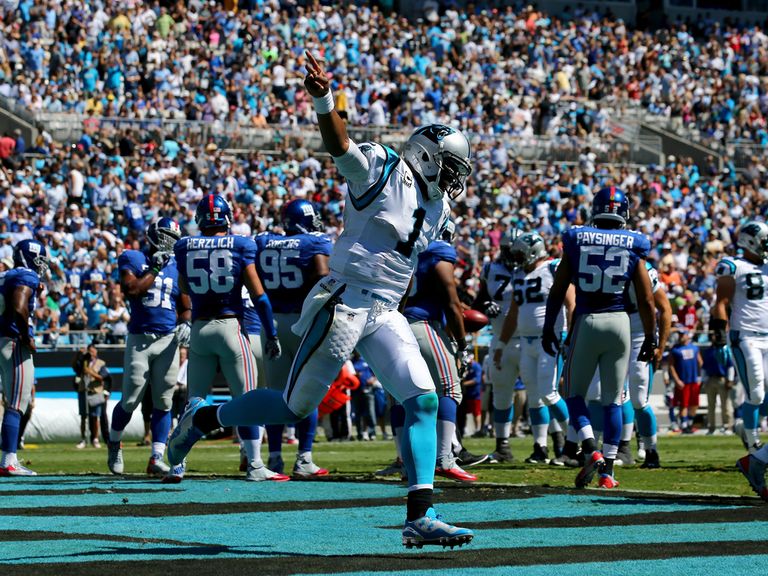 Cam Newton guided his team to a big win