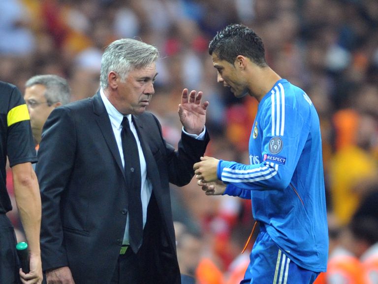 Ancelotti: Praised Gala for their first-half display