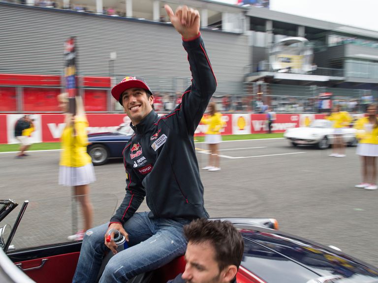 Daniel Ricciardo will drive for Red Bull in 2014
