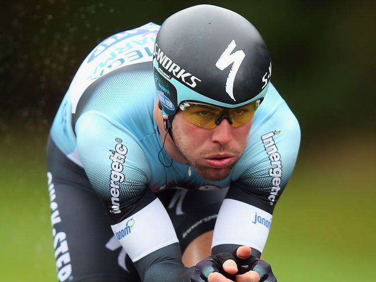 Mark Cavendish: Triumphed in a bunch sprint