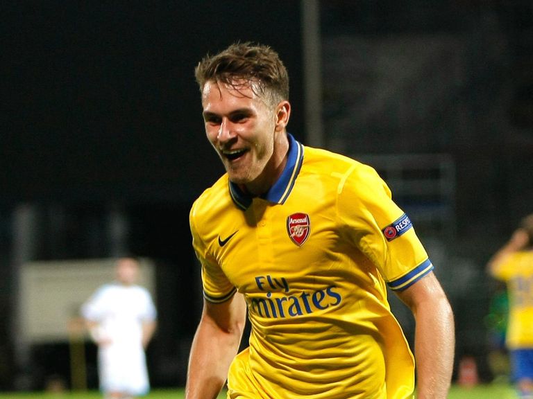 Aaron Ramsey: Has been in sparkling form at the start of the 2013/14 campaign