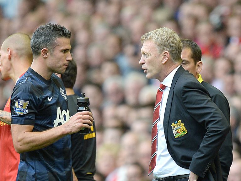 Van Persie: Happy working under David Moyes
