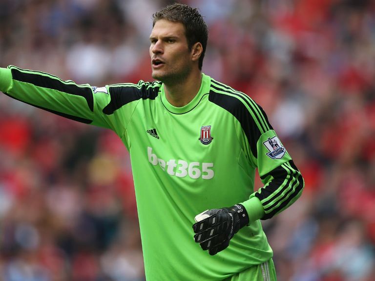 Asmir Begovic: Injury worry for Stoke