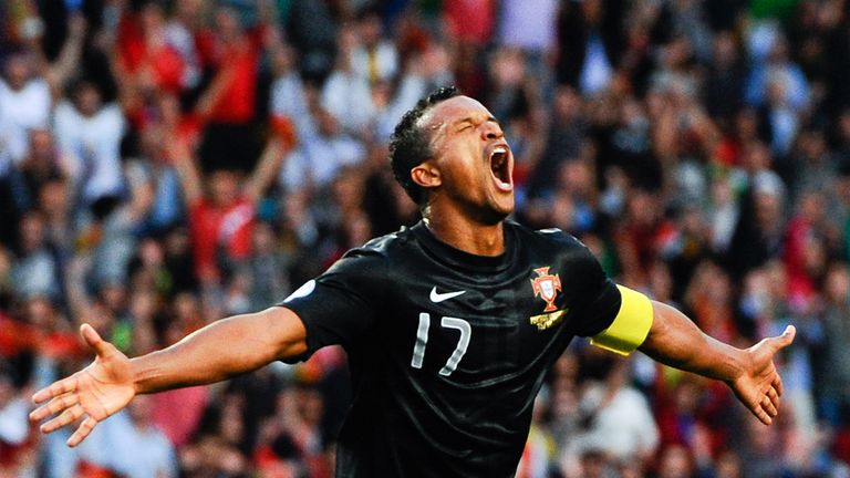 Nani struck for Portugal in their victory over Luxembourg