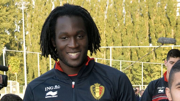 Romelu Lukaku is on international duty this week