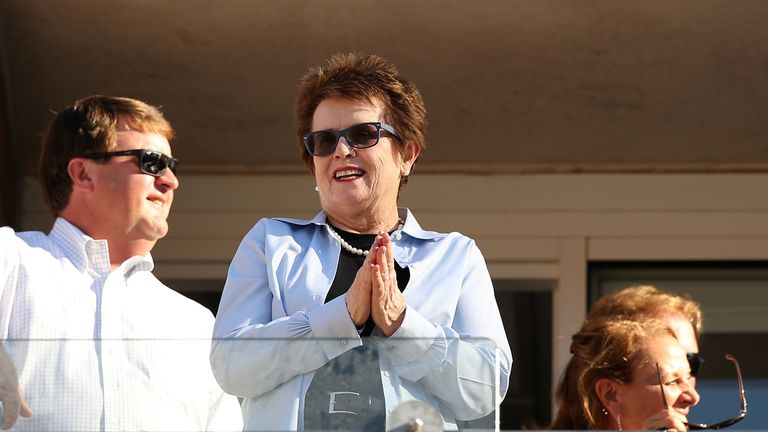 Billie Jean King: Was the pioneer of equality between the sexes in tennis