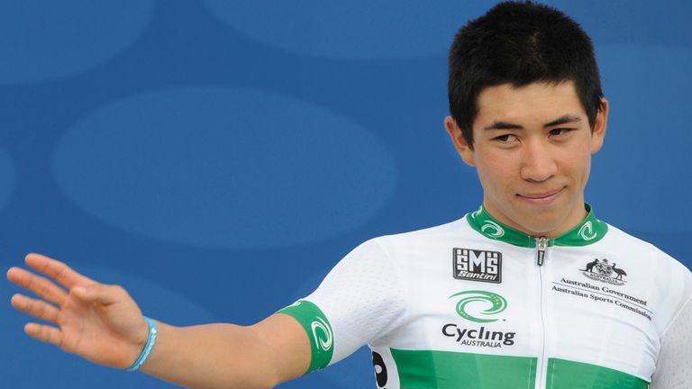 Caleb Ewan was one of the most highly sought-after amateur riders