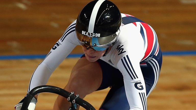 Becky James will lead Britain's challenge in the women's sprint events