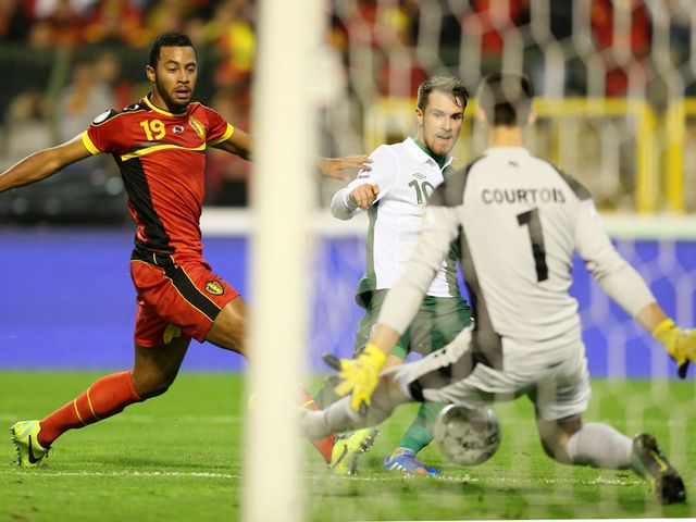 Aaron Ramsey scored a late equaliser for Wales