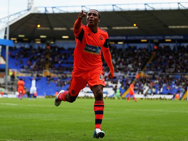Bolton goalscorer Neil Danns