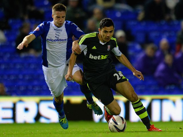 Hancox tries to stop Assaidi