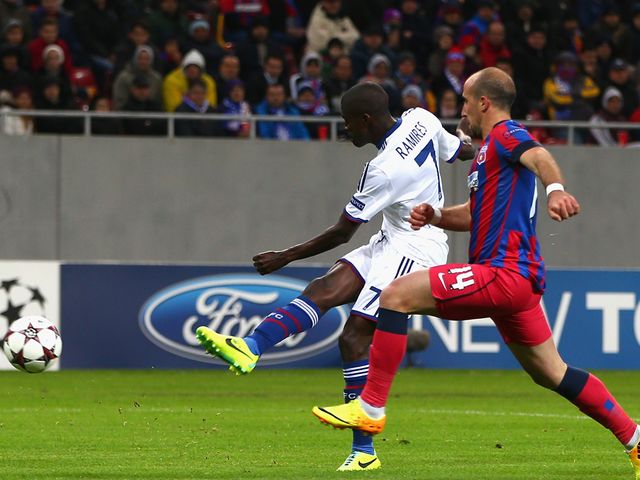 Ramires scores his second of the game