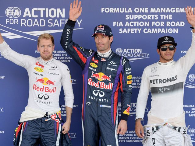 Mark Webber: On pole for the Japanese Grand Prix