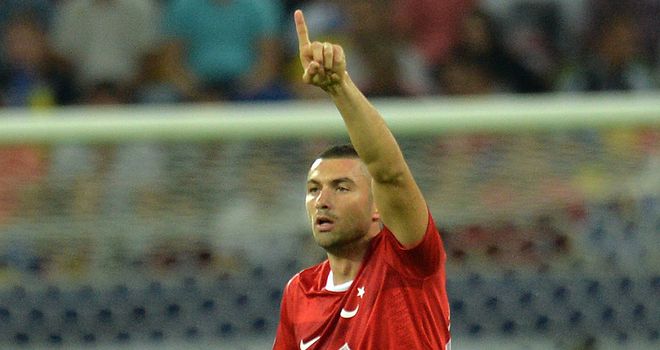 Burak Yilmaz: Was on the scoresheet for Turkey