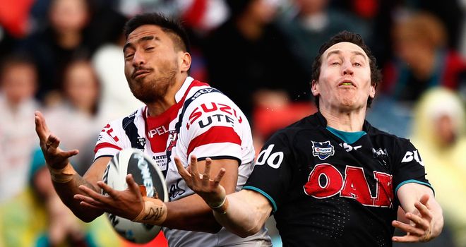 Adam Henry (left): Could complete his move to the Bradford Bulls this week
