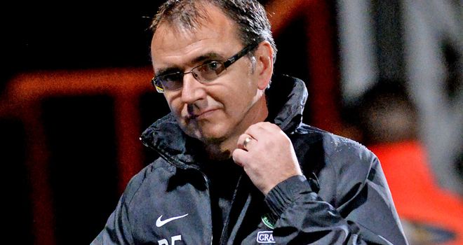 Pat Fenlon: Paid tribute to the unfortunate hosts