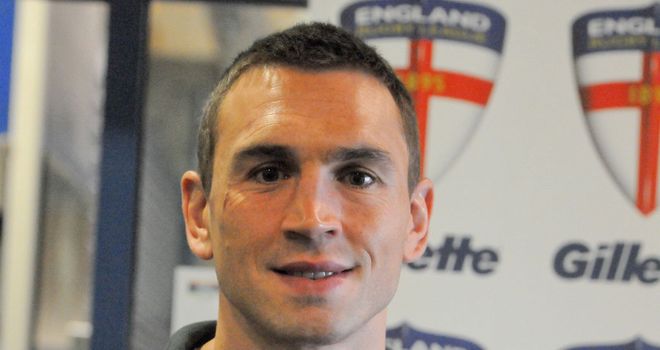 Kevin Sinfield: Proud to lead England in the Rugby League World Cup