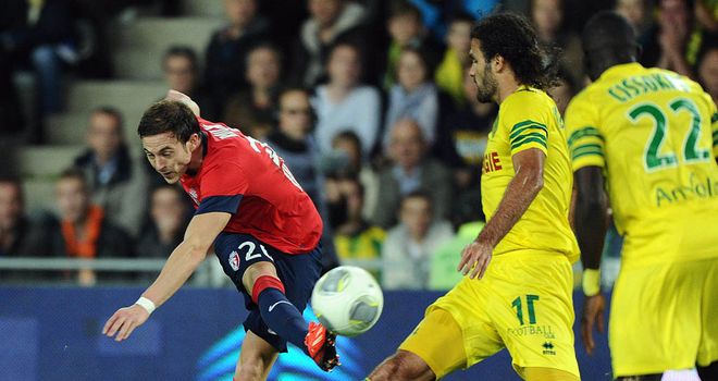 Nolan Roux scored the only goal for Lille