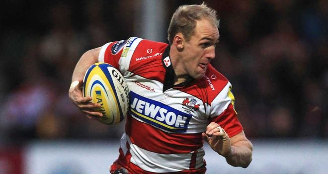 Olly Morgan in action against Worcester, moments before he suffered a career-ending knee injury
