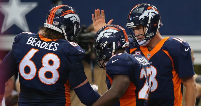 Peyton and Co: driving the Broncos onwards and upwards...