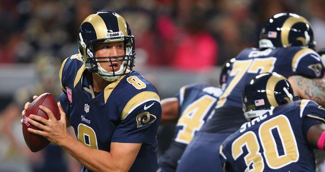 Sam Bradford: St Louis QB is likely to miss the rest of the season
