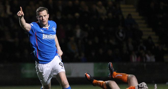Jon Daly: Two goals for Rangers