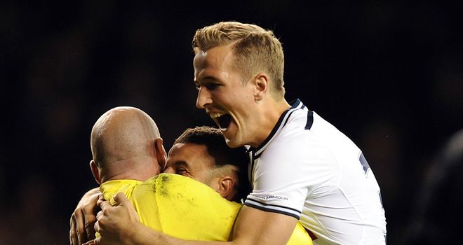 Tottenham: Celebrate their dramatic win over Hull