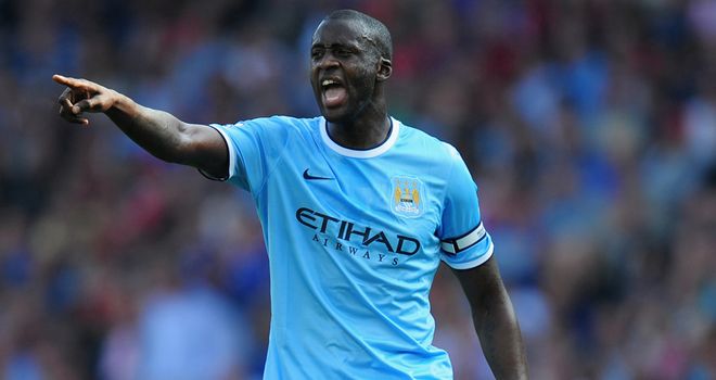 Yaya Toure: Happy to see Vicent Kompany return to the fold