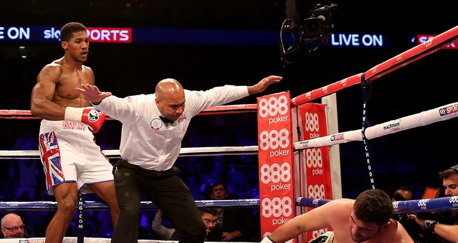 Anthony Joshua is eager to build on his first round stoppage of Emanuele Leo