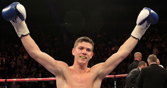 Luke Campbell: Produced another impressive display (pic by Lawrence Lustig).