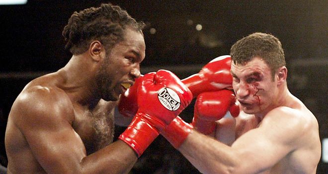 Lewis: Defeated Vitali Klitschko in 2003