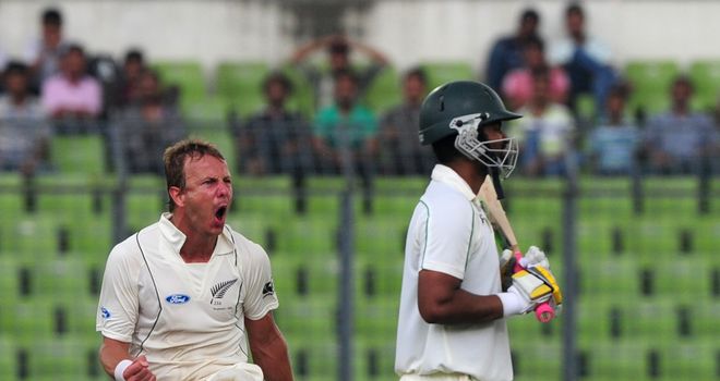 Neil Wagner: New Zealand seamer sends Tamim Iqbal on his way