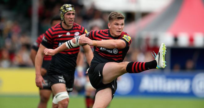 Owen Farrell: Returns to the Saracens starting XI at Connacht