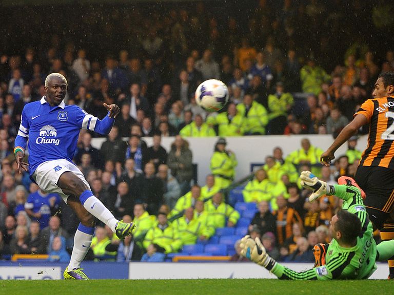 Arouna Kone: Yet to find the net for Everton