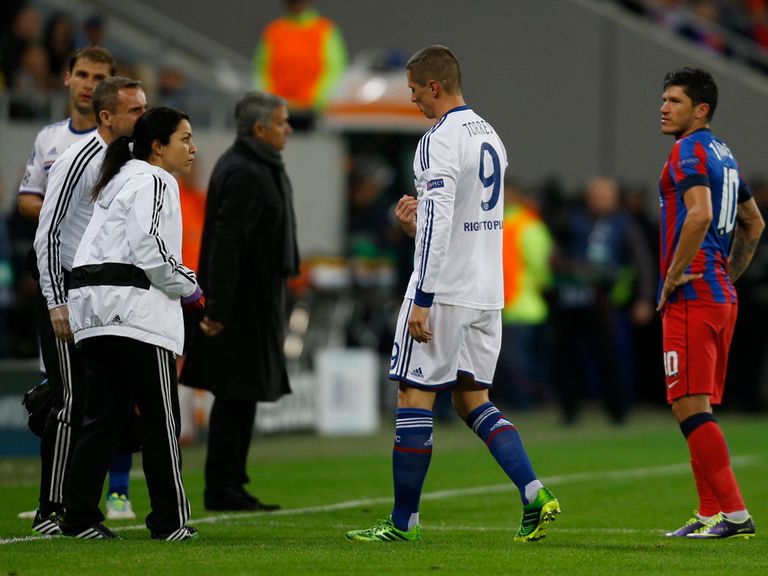 Torres: Will be out for around three weeks through injury